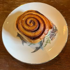 Cinnamon roll.  at Café Mellemfolk in Aarhus