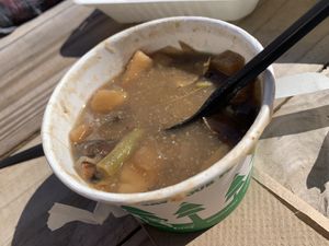 Tastes better than it looks!  at Haven Market in Livingston Manor