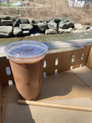 Chocolate Banana Mylkshake  at Haven Market in Livingston Manor