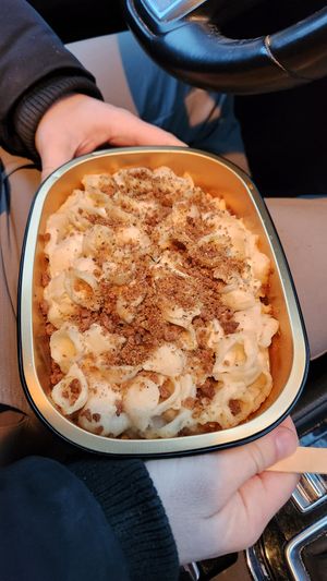 Mac and Cheese at Haven Market in Livingston Manor