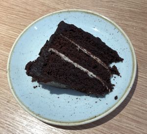 Chocolate fudge cake   at Stiles in Ambleside