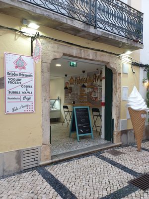 Entrance at Fábrica Do Meu Avô Geladaria in Tavira