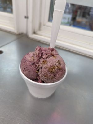 Super berry acai at Dear Heart's Ice Cream in Warwick