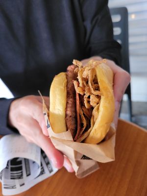 VBBQ Burger at The Good Burger in Conil De La Frontera