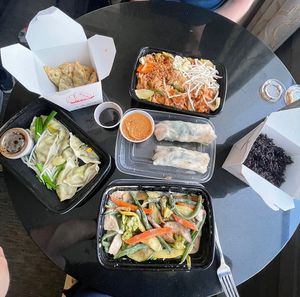   at Basil Vegan Kitchen in Portland