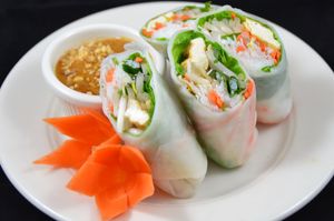Fresh Wrapped at Basil Vegan Kitchen in Portland
