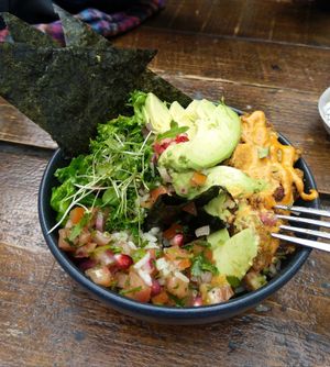 Vegan poké bowl at Wigwam in Dublin