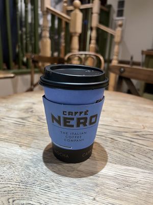   at Caffe Nero in Dublin