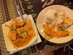 Penang curry with tofu   at Si-am Thaimerican Restaurant in Tampa