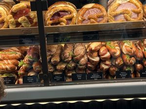 two maybe vegan options  at Brezelkönig - Unterführung in Bern