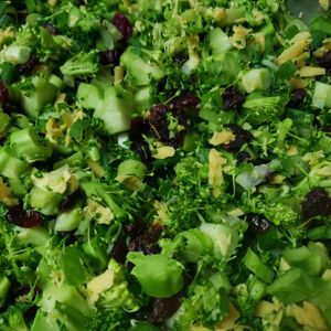 Momma Cheryl's Broccoli Salad at Zest Garden Cafe in Lincoln City