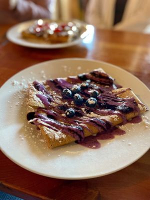 Blueberry Delight at Zest Garden Cafe in Lincoln City