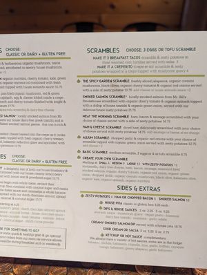  at Zest Garden Cafe in Lincoln City