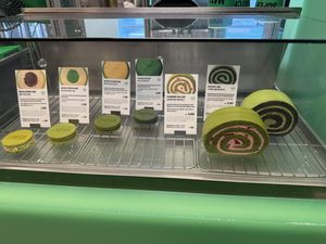 “Matchstic” pastry  at Super Matcha 슈퍼말차 in Seoul