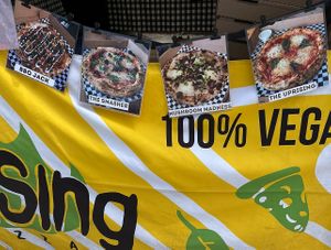 pictures of the pizzas  at Uprising Pizza - Pop-Up in San Diego