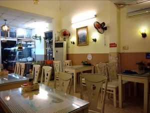 inside the restaurant at Khai Tam in Ho Chi Minh City