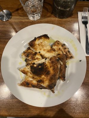Starter ~ Garlic bread (asked to be made vegan)   at SoLita in Canberra