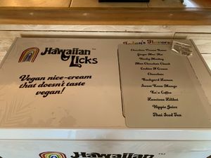 Hawaiian Licks flavors at Gordos Mexican Food in Waialua