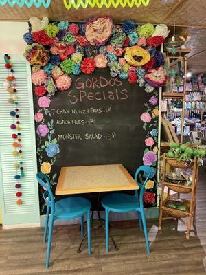 Cute little mini-restaurant  at Gordos Mexican Food in Waialua