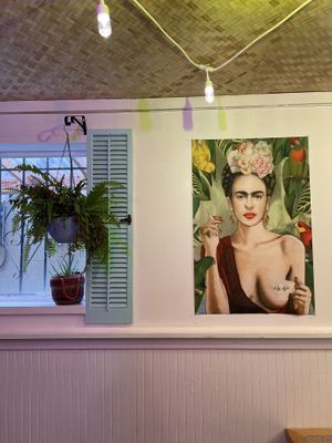 Cute little mini-restaurant  at Gordos Mexican Food in Waialua