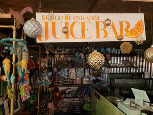 Juice bar next kiosk over at Gordos Mexican Food in Waialua