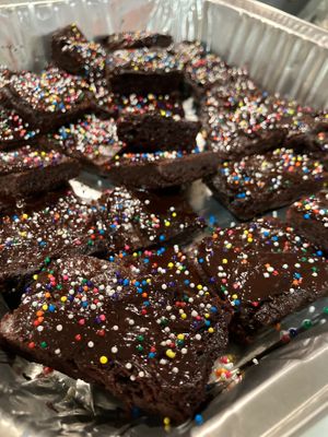 Vegan Brownies at Gordos Mexican Food in Waialua