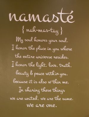 Wall at Curry Leaf in Las Vegas