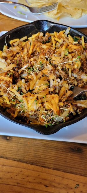 Vegan hash at Cafe Nola in Frederick