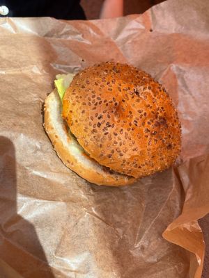 Spicy Burger at Copper Branch in Nancy