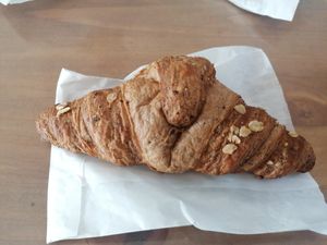 Vegan croissant at Copper Branch in Nancy