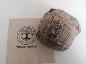 Signature burger at Copper Branch in Nancy