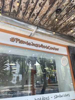 Outside View #PlantsJustGotCooler  at fakc-yeah - Cloud kitchen in Mexico City