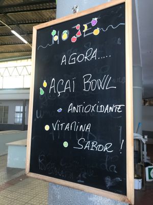 They have açai bowls  at Casa Sana in Nazare