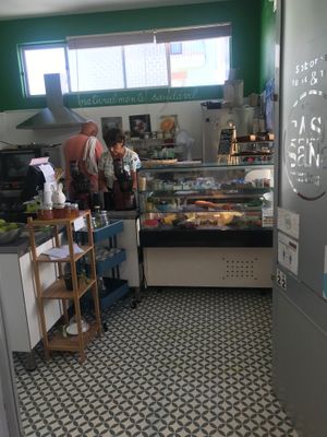 Interior of the restaurant  at Casa Sana in Nazare