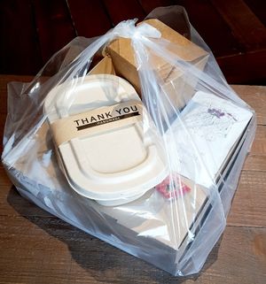 Delivery of order at Style Vegan - 스타일비건 in Seoul