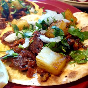 al pastor taco at Style Vegan - 스타일비건 in Seoul