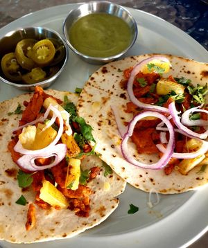 Al Pastor Tacos at Style Vegan - 스타일비건 in Seoul