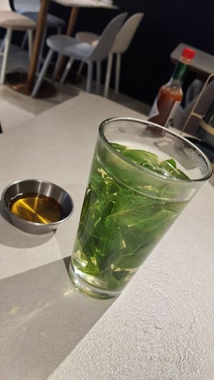 Fresh mint tea at Style Vegan - 스타일비건 in Seoul