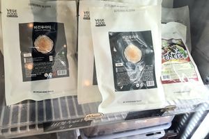 vegan fried egg at Style Vegan - 스타일비건 in Seoul