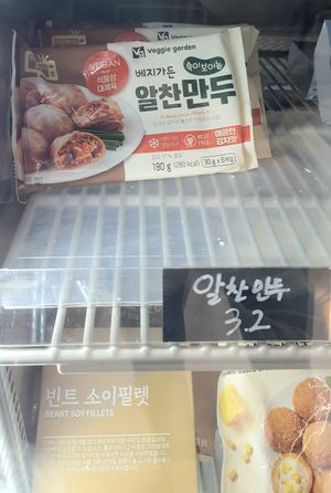 vegan dumplings at Style Vegan - 스타일비건 in Seoul