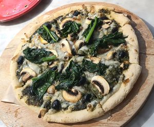 gluten-free pizza (available upon pre-order) at Style Vegan - 스타일비건 in Seoul