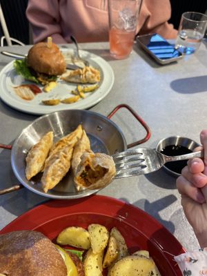 Gyoza close-up  at Style Vegan - 스타일비건 in Seoul