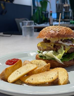 Burger heaven  at Style Vegan - 스타일비건 in Seoul