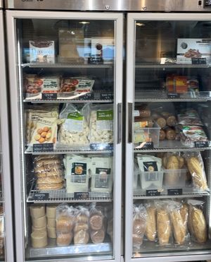 Vegan dumpling and imported and domestic seafoods like fish balls.   at Style Vegan - 스타일비건 in Seoul