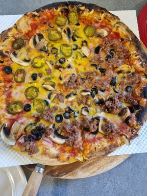 Easily the best pizza in seoul at Style Vegan - 스타일비건 in Seoul