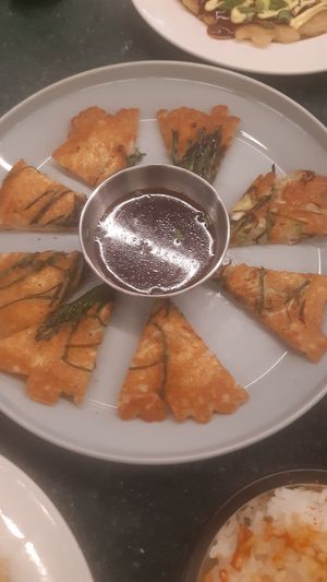 Scallion pancake at Lucky Tortoise Dumpling Company - Temple Bar in Dublin