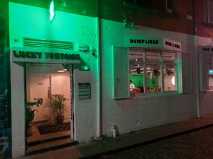 outside of the restaurant at Lucky Tortoise Dumpling Company - Temple Bar in Dublin