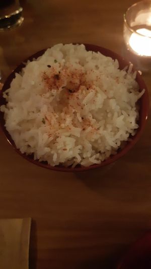 Jasmin rice at Lucky Tortoise Dumpling Company - Temple Bar in Dublin