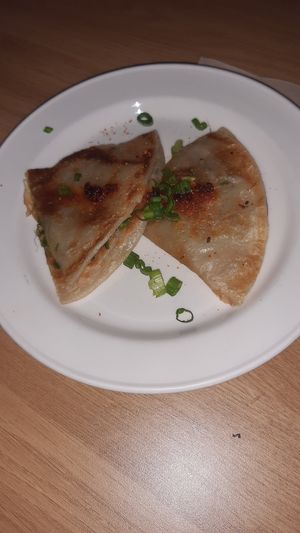 Scallion pancake at Lucky Tortoise Dumpling Company - Temple Bar in Dublin