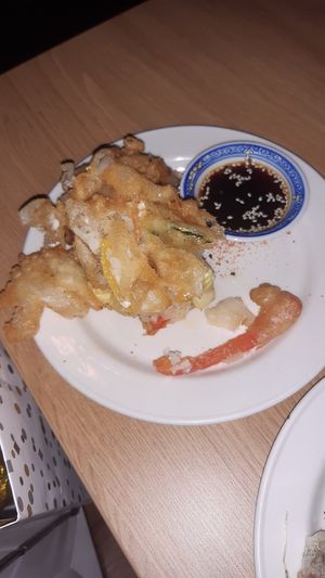 Vegetable tempura at Lucky Tortoise Dumpling Company - Temple Bar in Dublin